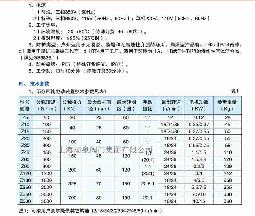 上海閥門電動裝置DZW15-24生產(chǎn)公司